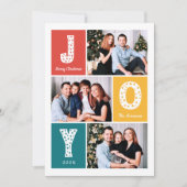 Moderne Festivals Frohe Weihnachten 3 Foto (Vorderseite)