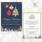 Moderne Festivals-Website Business-Urlaubskarte Feiertagskarte