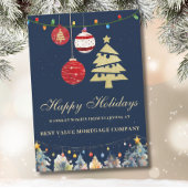 Moderne Festivals-Website Business-Urlaubskarte Feiertagskarte