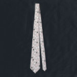 Moderne, festliche Bäume und sinkendes Schneemuste Krawatte<br><div class="desc">Moderne Festivals und Falling Snow Pattern Neck Tie - Moderne festliche Weihnachtsbäume,  schwarz,  weiß und rosa auf grauem Hintergrund. Macht ein großartiges Geschenk.</div>