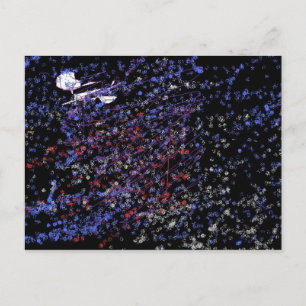 "Moderne Festlichkeit" Postkarte