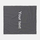 Moderne, fett bearbeitbare Bezeichnung, Firma oder Fleecedecke (Vorderseite (Horizontal))