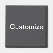 Moderne, fett bearbeitbare Bezeichnung, Firma oder Magnet (Vorne)