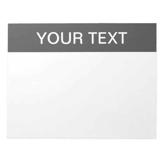 Moderne, fett bearbeitbare Bezeichnung, Firma oder Notizblock (Vorderseite)
