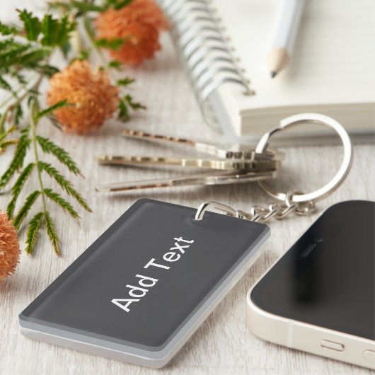 Moderne, fett bearbeitbare Bezeichnung, Firma oder Schlüsselanhänger (Vorderseite rechts)