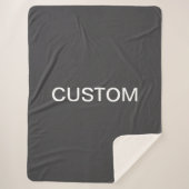 Moderne, fett bearbeitbare Bezeichnung, Firma oder Sherpadecke (Vorderseite)