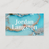 Moderne, fett Coole Fotografie Typografie QR-Code Visitenkarte (Vorderseite)