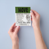 Moderne, fette, abholende Unternehmenswerbung Flyer (Gruppe)