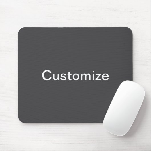Moderne fette editierbare Name, Geschäft oder Mark Mousepad (Mit Mouse)