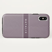 Moderne, fette, grafisch geometrische Streifen per Case-Mate iPhone Hülle (Rückseite (Horizontal))