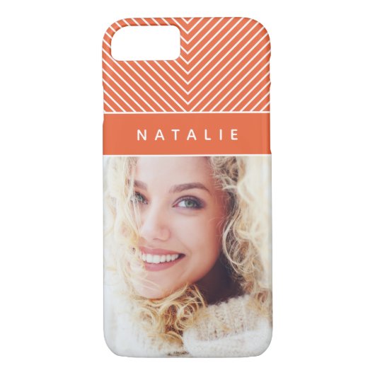 Moderne, fette, grafisch geometrische Streifen per Case-Mate iPhone Hülle (Rückseite)