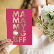 Moderne, fette Imitate belästigen die Muttertagska