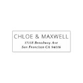 Moderne, fette Namen Permastempel (Design)