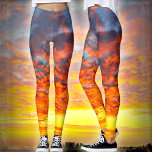 Moderne fette orange gelbe Sonnenuntergänge Foto c Leggings<br><div class="desc">Seien Sie ein Trendsetter in diesen super atemberaubenden Leggings eines brillanten orangen, gelben und stahlblauen Wolkenuntergangs! Trainieren, Aufträge ausführen oder einfach aushängen. So einzigartig, werden Sie sich nie um irgendwelche Copycats sorgen müssen! Fügen Sie ein solides schwarzes Oberteil hinzu, um das Beste aus lässiger Eleganz zu machen. Ich biete auch...</div>