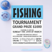 Moderne, fette Tournament-Event-Werbung Flyer (Einzeln)