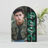 Moderne fette Typografie Arch Grad Ankündigung (Stehend Vorderseite)