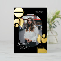 Moderne fette Typografie-Klasse des Abschlusses 20