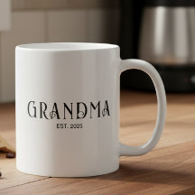 Moderne fettgedruckte Schriftart etablierte Oma