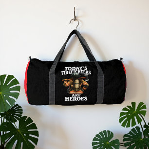 Moderne Feuerwehrleute: Täglich mutige Helden Duffle Bag