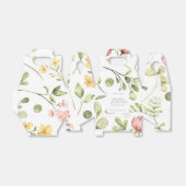 Moderne Field Blume Kalligraphie Hochzeit Vielen D Geschenkschachtel (Ungefaltet)