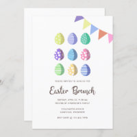 Moderne Fiesta Ostereier