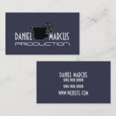 Moderne Filmproduktionen, Videographin Visitenkarte (Vorne/Hinten)