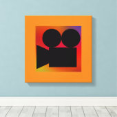 MODERNE FILMZEIT LEINWANDDRUCK (Insitu (Holzboden))