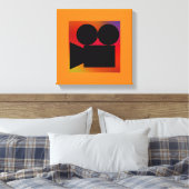 MODERNE FILMZEIT LEINWANDDRUCK (Insitu (Schlafzimmer))