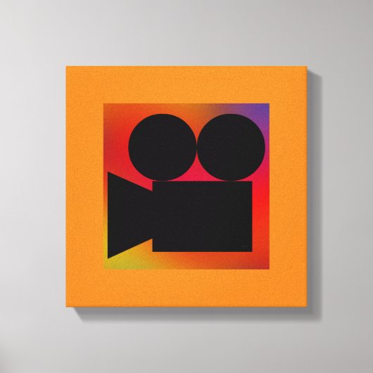 MODERNE FILMZEIT LEINWANDDRUCK (Vorderseite)