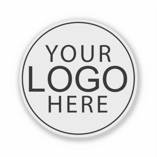 Moderne Firmenlogos Aufkleber (Vorderseite)