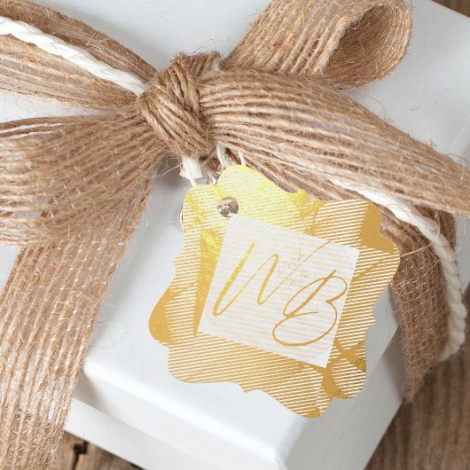 Moderne Firmenlogos Geschenkanhänger