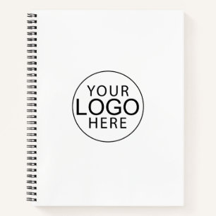Moderne Firmenlogos Notizblock