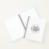 Moderne Firmenlogos Notizblock (Innenseite)