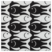 Moderne Fische der Mitte des Jahrhunderts, Stoff (Nahaufnahme)