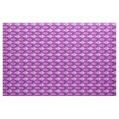 Moderne Fische, rosa und violett Stoff (Fat Quarter (45,7 x 55,9 cm))