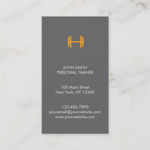 Moderne Fitness/persönliche Visitenkarte