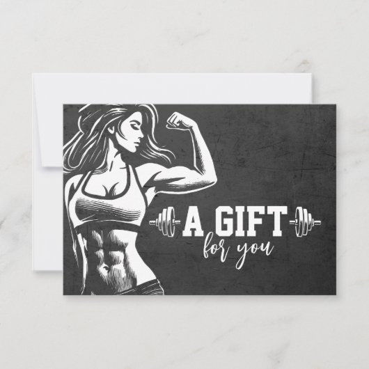 Moderne Fitness Trainer Bodybuilding Gym Instructo (Vorderseite)