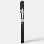 Moderne Fitness Trainer Bodybuilding Gym Instructo Case-Mate iPhone Hülle (Rückseite / Links)