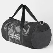 Moderne Fitness Trainer Bodybuilding Gym Instructo Duffle Bag (Rechte Ecke)