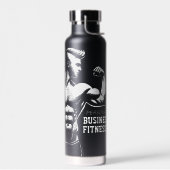 Moderne Fitness Trainer Bodybuilding Gym Instructo Trinkflasche (Links)