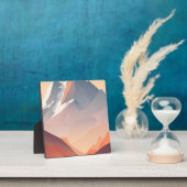 Moderne flache Berge Fotoplatte (InSitu)