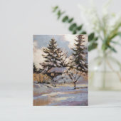 Moderne flache Note Card Dankeskarte (Stehend Vorderseite)