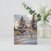 Moderne flache Note Card Dankeskarte (Stehend Vorderseite)