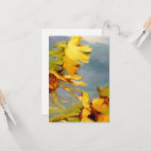 Moderne flache Note Card Karte (Vorderseite/Rückseite Beispiel)