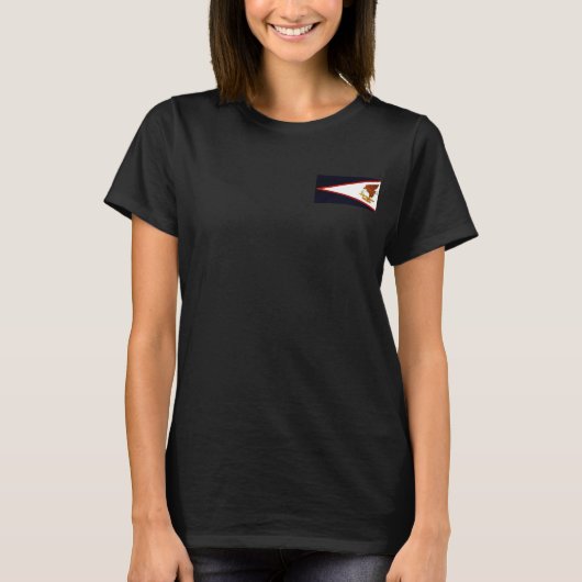 Moderne Flagge aus Samoa T-Shirt (Vorderseite)