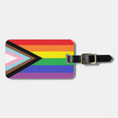 "Moderne Flagge" Gepäckanhänger (Vorderseite horizontal)