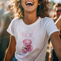 Moderne Flamazing-Schönheit Rosa Flamingo