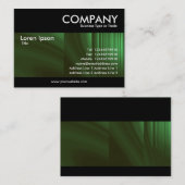 Moderne - Flasche Grüne Textur Visitenkarte (Vorne/Hinten)