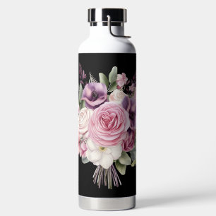 Moderne Flasche mit Blumengetränk nach Maß