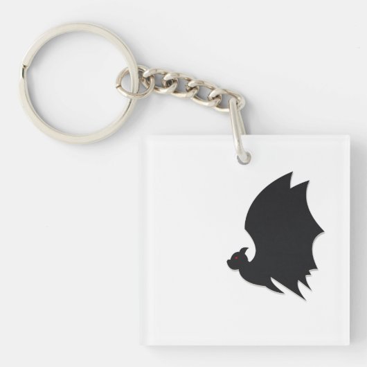Moderne Fledermaus Schlüsselanhänger (Vorderseite)